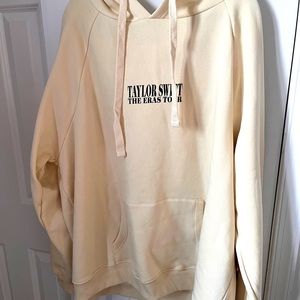 Taylor Swift 3XL cream hoody